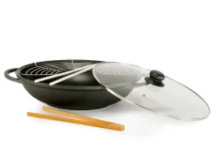 BADER Aluguss-Wok-Set