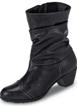 Damen BADER Andrea Conti, modische Damen-Stiefeletten, Winterschuhe, mit Reißverschluss