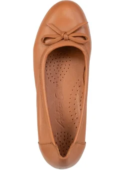 Damen ANDREA CONTI , schicke Damen-Ballerinas, Weite G, mit herausnehmbarem Fußbett