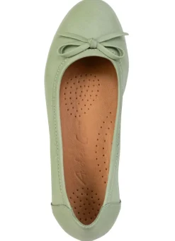 Damen ANDREA CONTI , schicke Damen-Ballerinas, Weite G, mit herausnehmbarem Fußbett