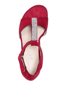 Damen BADER Andrea Conti, schicke Damen-Sandaletten, mit Klettspange