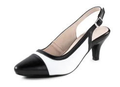 Damen ANDREA CONTI , schicke Damen-Slingpumps, mit Gummizug