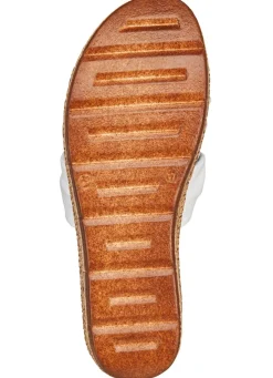 Damen ANDREA CONTI Schlauchriemchen-Pantolette aus Nappaleder