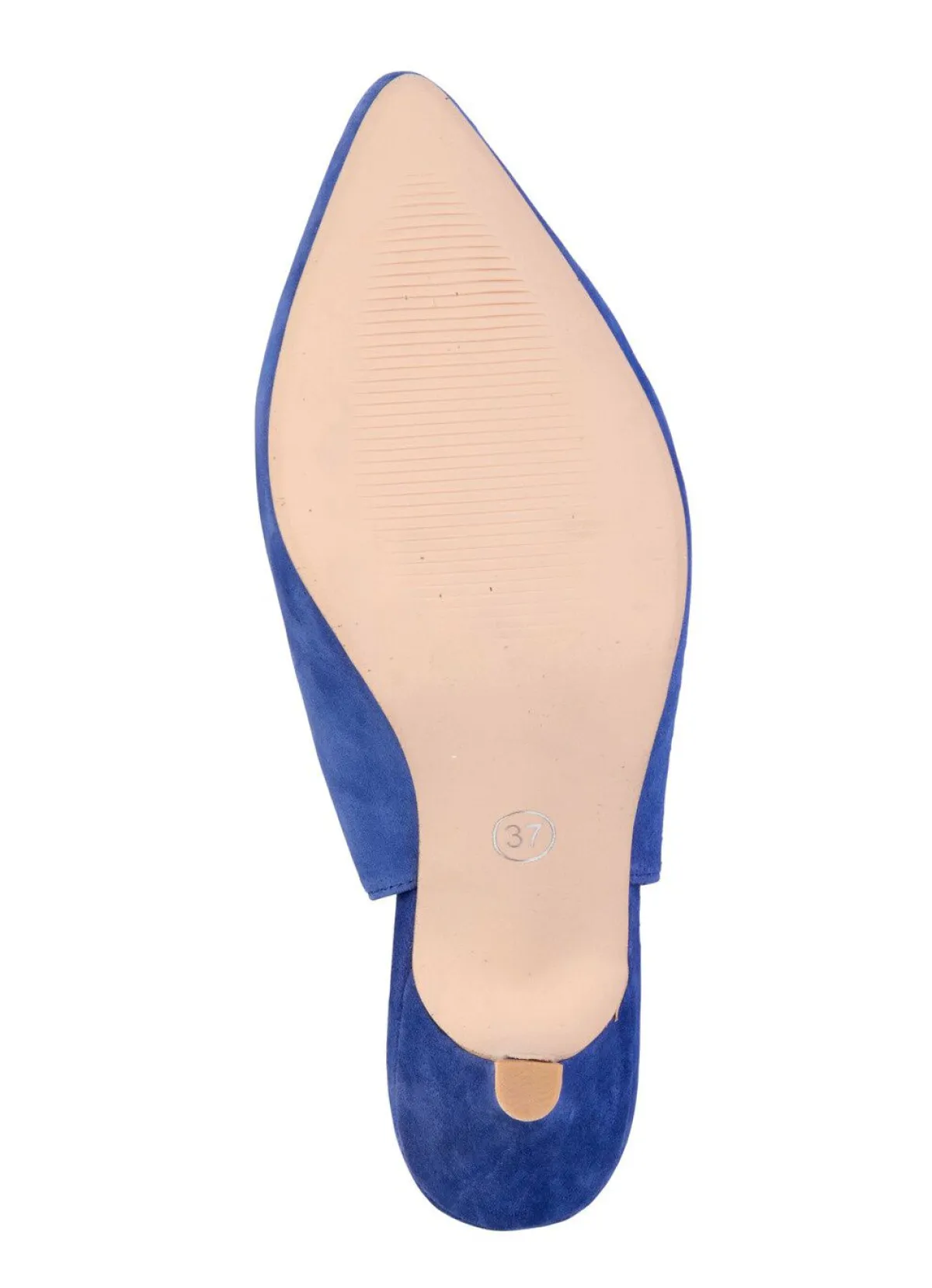 Damen BADER Andrea Conti Sling-Pumps aus weichem Samt-Chevreauleder