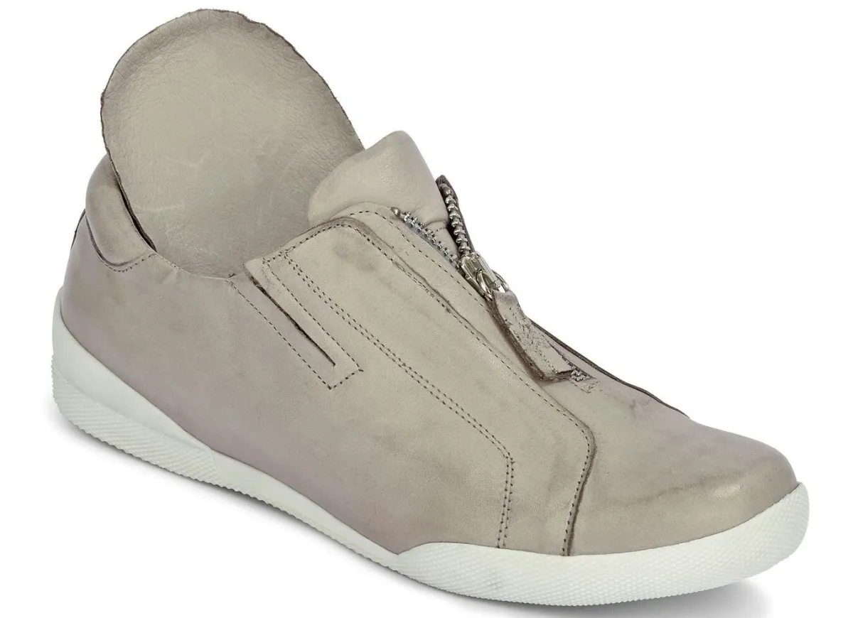 Damen ANDREA CONTI Slipper mit praktischem Reißverschluss
