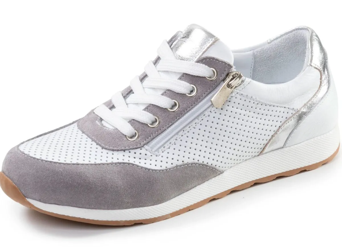 Damen ANDREA CONTI , sommerliche Damen-Sneaker, Weite G, mit herausnehmbarem Fußbett