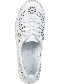 Damen ANDREA CONTI , sommerliche Damen-Schnürschuhe, Weite G, mit herausnehmbarem Fußbett