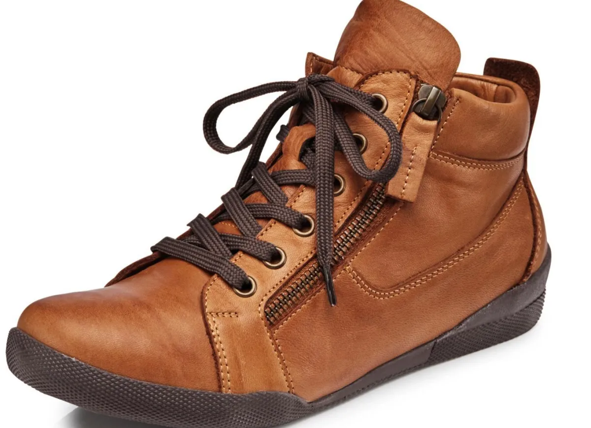 Damen ANDREA CONTI , sportive Damen-Boots, mit herausnehmbarem Fußbett