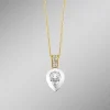 Damen BADER Anhänger mit Brillanten und Diamanten
