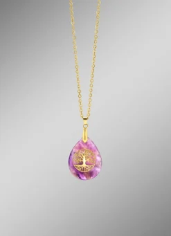 Damen BADER Anhänger mit echt Amethyst