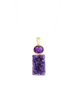 Damen BADER Anhänger mit echter Amethyst-Faszination