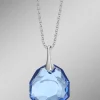 Damen BADER Anhänger mit Swarovski®-Kristall und Ankerkette