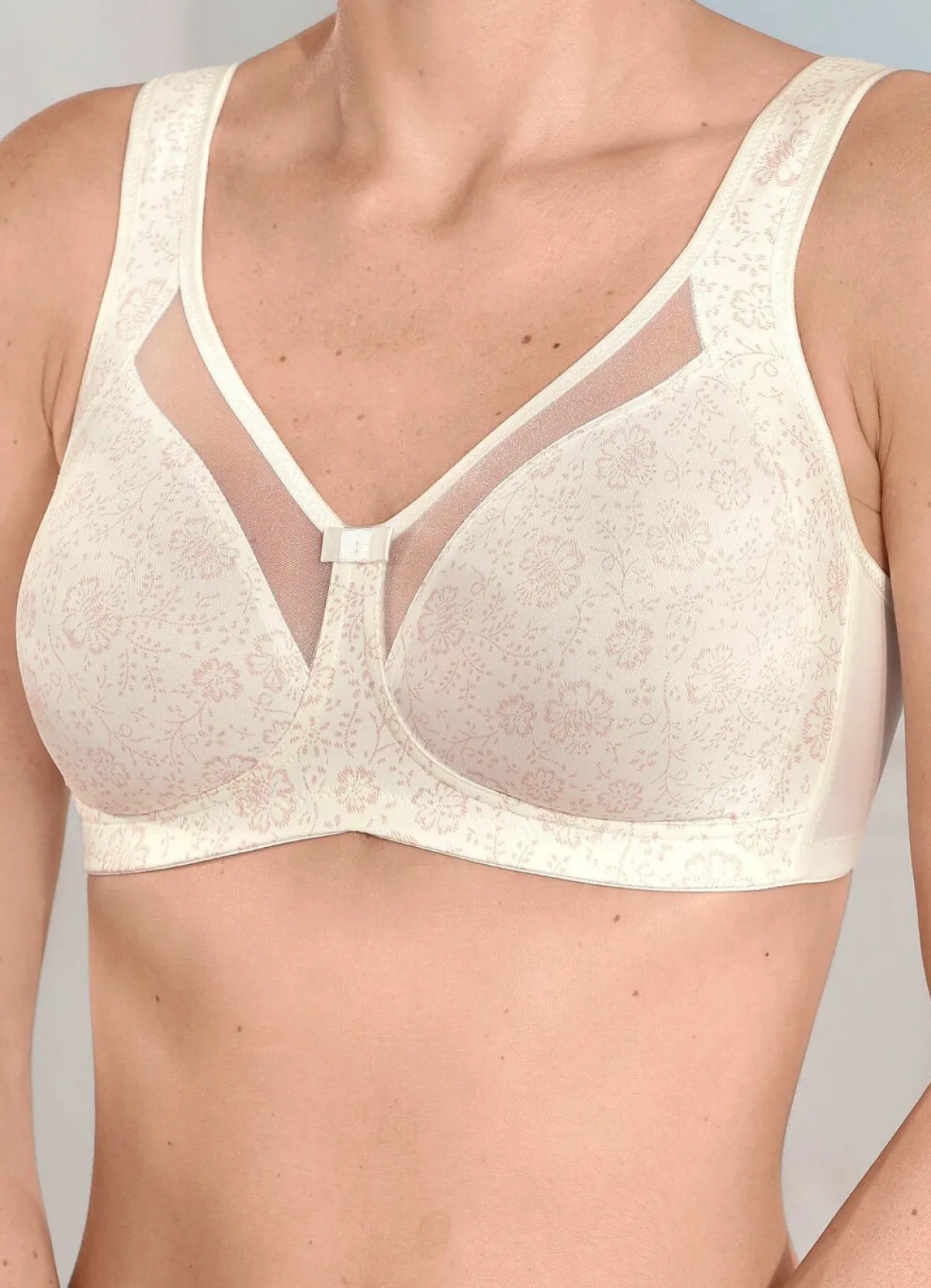 Damen ANITA BH mit dezentem Floraldessin und vorgeformten Cups