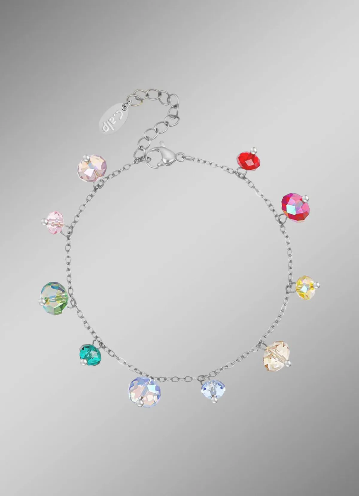 Damen BADER Armband mit bunten Swarovski®-Kristallen