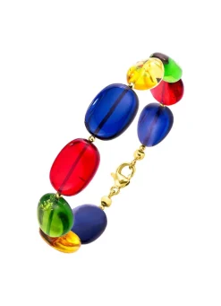 Damen BADER Armband mit echt Bernstein in Multicolor