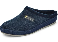 Herren BADER Atmungsaktive Herren-Hausschuhe, aus Textil