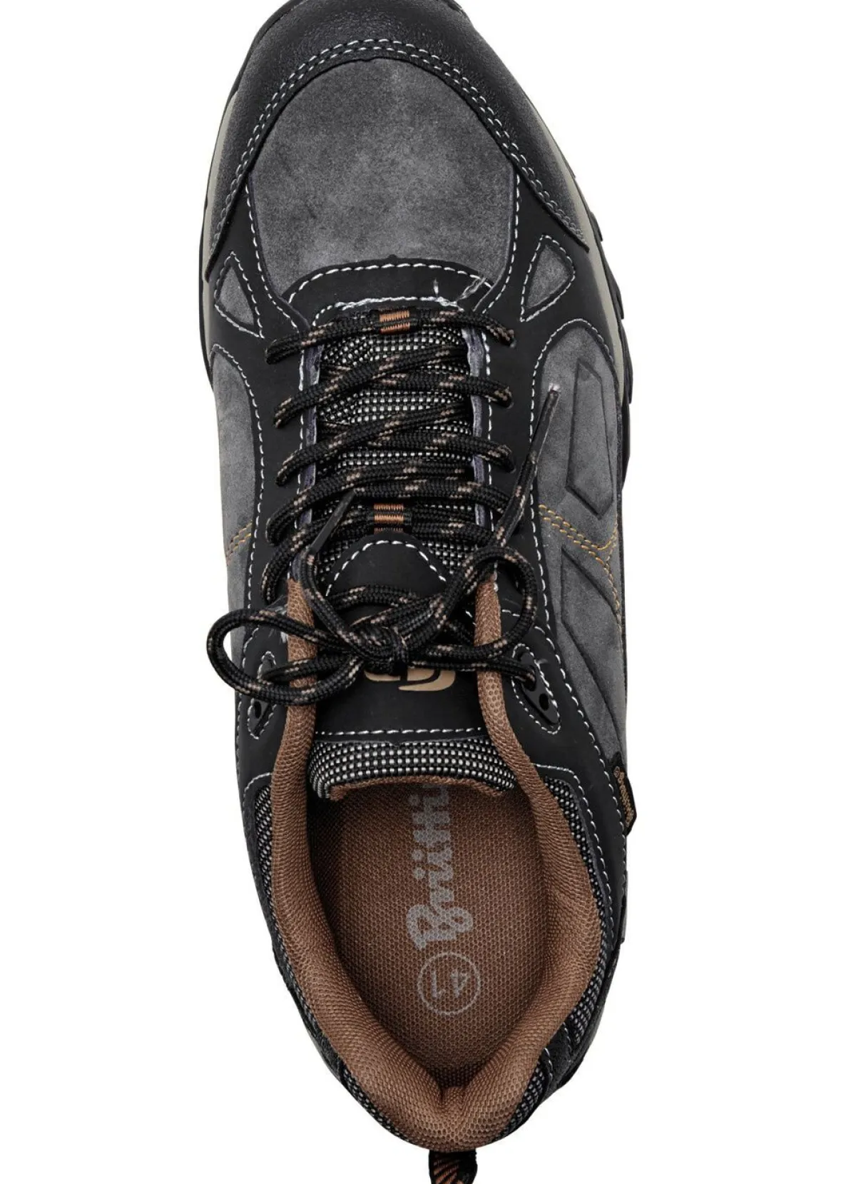 Herren BADER Atmungsaktive Herren-Schnürschuhe, mit herausnehmbarem Fußbett