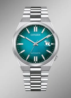 Herren CITIZEN Automatik Herrenuhr aus Edelstahl