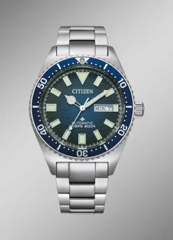 Herren CITIZEN Automatik-Herrenuhr NH0129-58LE