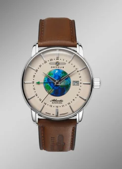 Herren ZEPPELIN Automatik-Herrenuhr, -Atlantic 8468-5