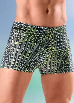 Herren BADER Badehose in höherer Kastenform