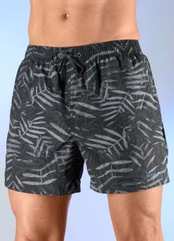 Herren BADER Badeshorts allover dessiniert, Microfaser