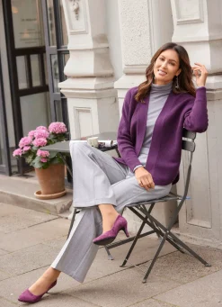Damen B/ANCA Basic Strickjacke