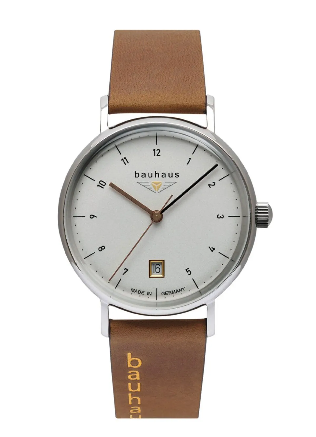 Damen BADER Bauhaus Quartz-Damenuhr Classic 2141-1