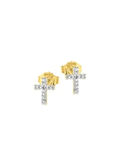 Damen BADER Beliebte Ohrstecker mit 2 Diamanten