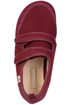 Damen BADER Bequeme Damen-Klettschuhe, Weite H, aus Mesh und Textilmaterial