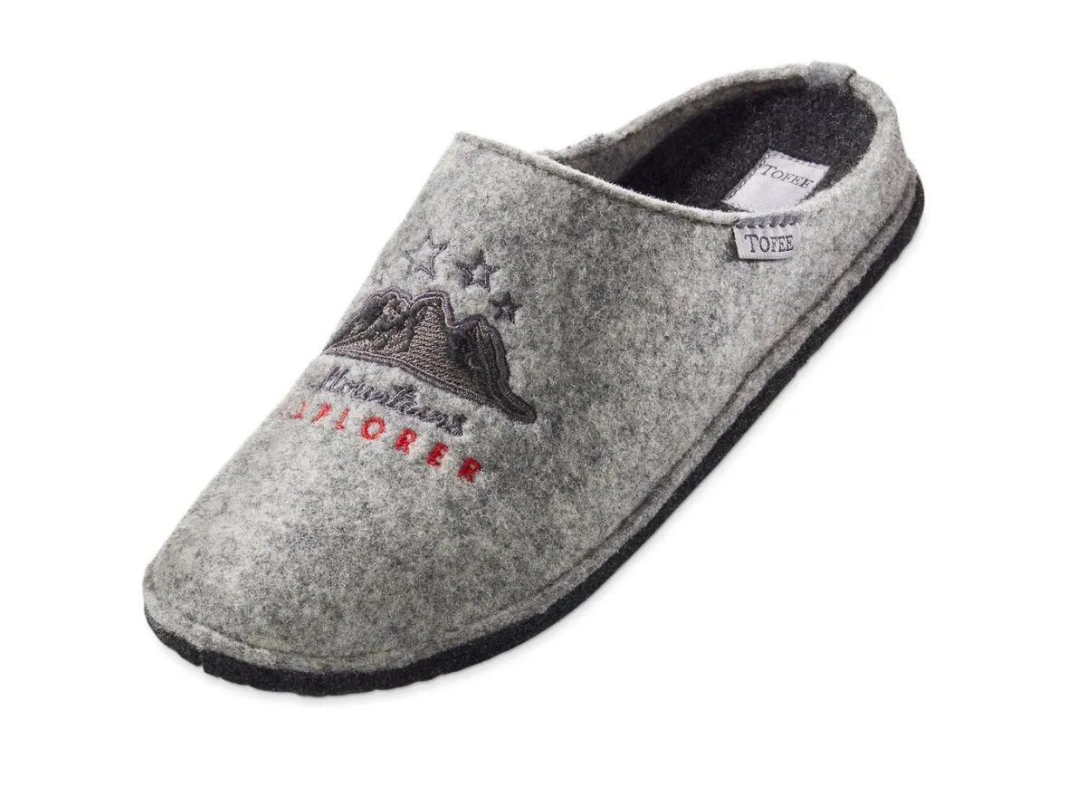 Herren BADER Bequemer Herren-Hausschuh