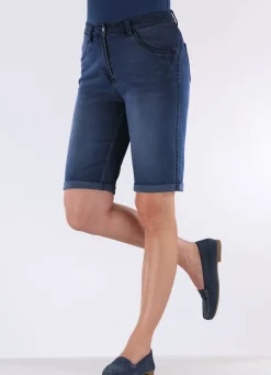 Damen BADER Bermudas mit Push-up-Effekt