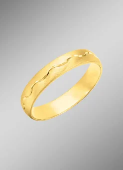 Damen BADER Bezaubernder Partnerring aus vergoldetem Silber 925/- fein