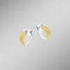 Damen BADER Bicolor-Ohrstecker