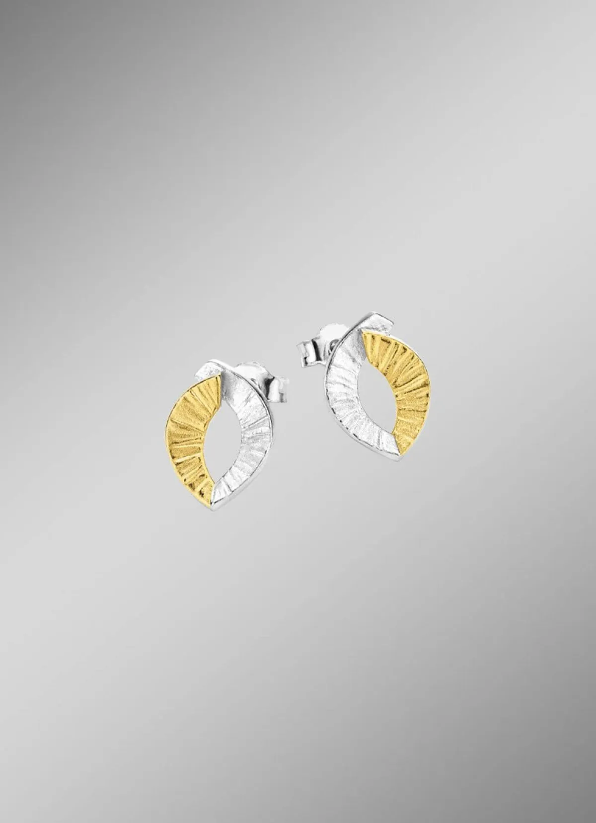 Damen BADER Bicolor-Ohrstecker
