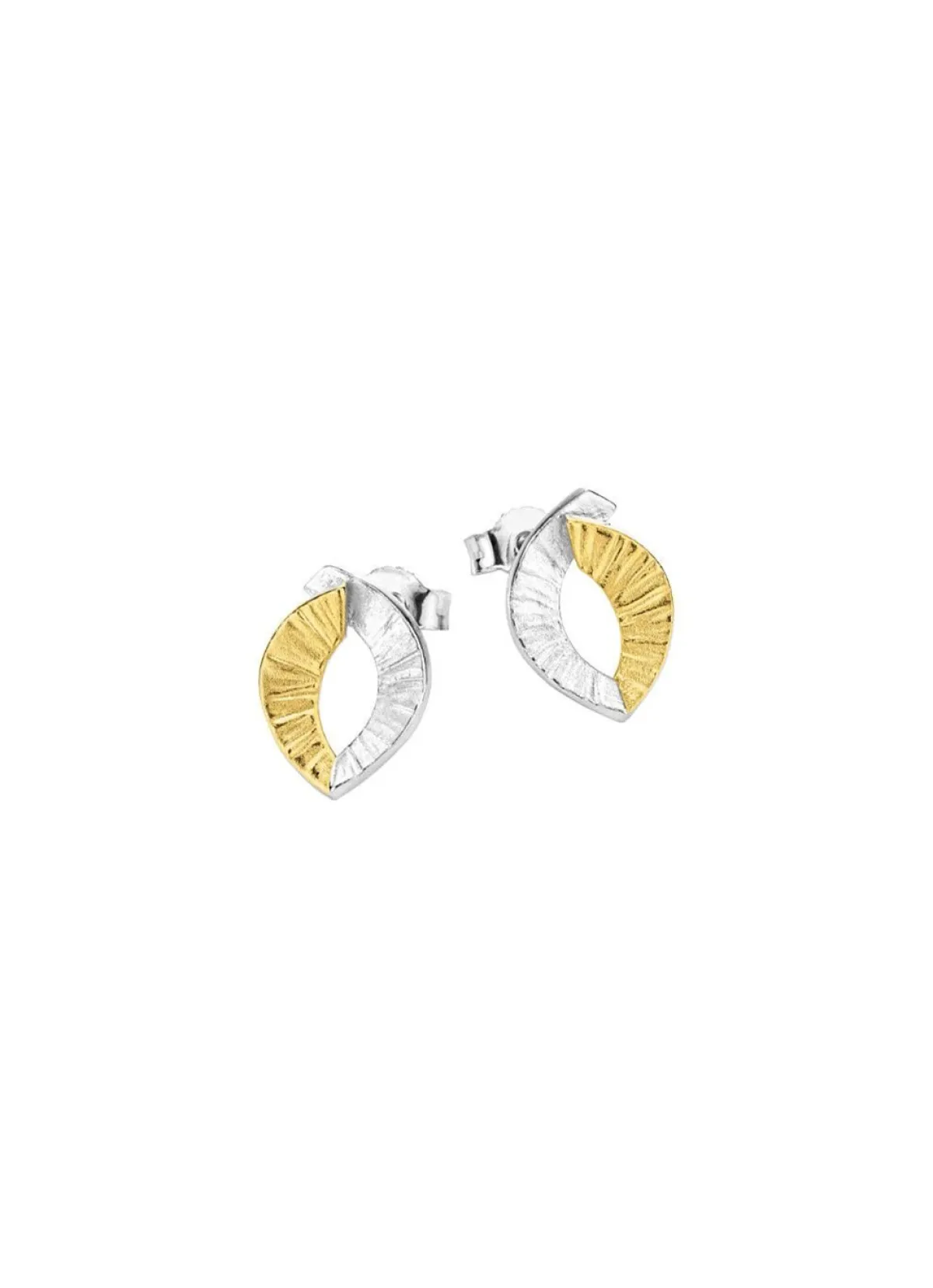 Damen BADER Bicolor-Ohrstecker