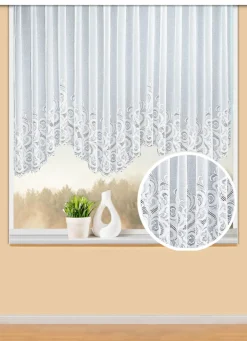 DIOLEN Blumenfenster-Store mit Universalschienenband
