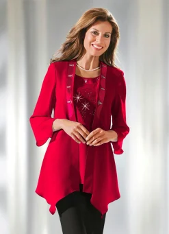 Damen BADER Blusen-Set, 2-teilig