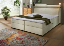 BADER Boxspringbett auf hochwertigem Echtholzgestell