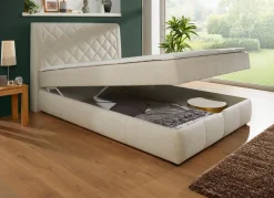 BADER Boxspringbett mit Bettkasten und Topper
