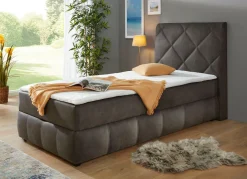 BADER Boxspringbett mit Bettkasten und Topper