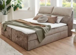 BADER Boxspringbett mit Bettkasten und Kaltschaumtopper