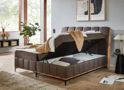 BADER Boxspringbett mit Bettkästen und Kaltschaum-Topper