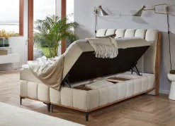 BADER Boxspringbett mit Bettkästen und Kaltschaum-Topper