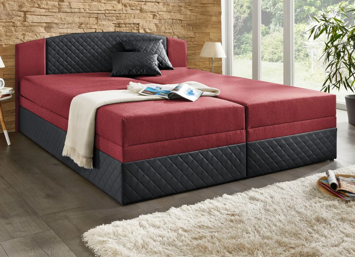 BADER Boxspringbett mit Bettkästen