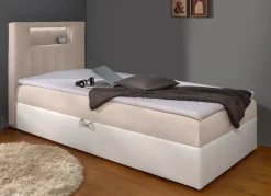Kinder BADER Boxspringbett mit integrierter LED-Beleuchtung
