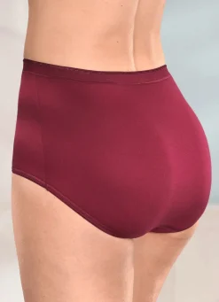 Damen brio lingerie Fünferpack Slips mit elastischen Abschlüssen