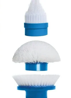 MEDIA SHOP Bürsten, 3er-Set, für die Hurricane Spin Scrubber Reinigungsbürste
