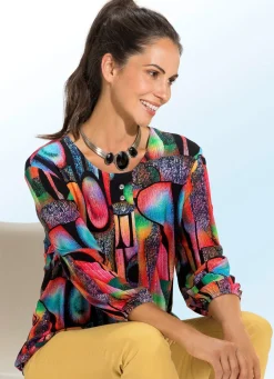 Damen BADER Bunte Shirt-Tunika
