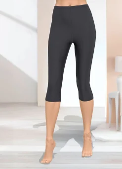 Damen KLAUS MODELLE MADE IN GERMANY Capri-Leggings in Schlupfform